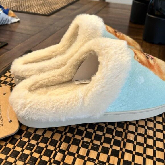 SNUGGS Memory Foam POMERANIAN Dog Non Slip Slippers By E&S Pets Sz S/M (6-8) - Picture 4 of 9